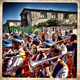 The Ken Fac troupe, from Kensington, marched through the streets of Parkwood before attending the final completion of the 2013 Minstrel Carnival in Athlone, Cape Town, South Africa. The day ended horribly when one of their members was stabbed to death on their bus en route to the after celebration.